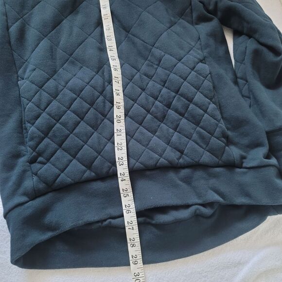 Lululemon Womens  Forever Blue Warm Sweatshirt Size 6 - Picture 12 of 14